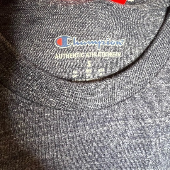 355. NWT Men's Champion® Powerblend Graphic Tee Small - Picture 6 of 7